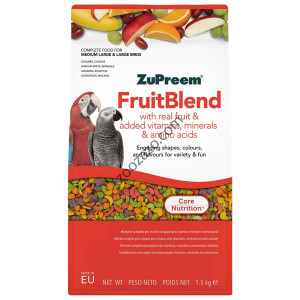 Плодови Гранули за големи Папагали, 1,5 кг. - ZuPreem FruitBlend 